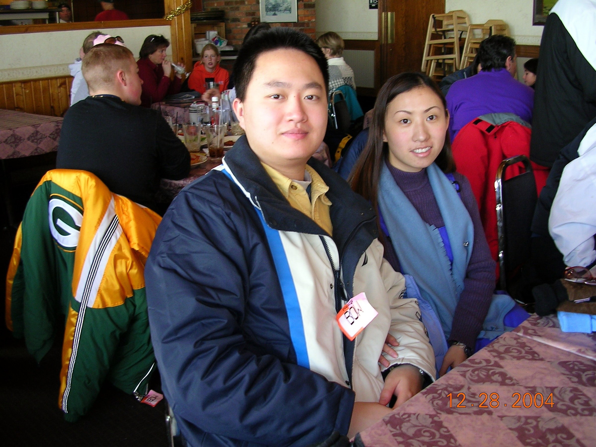 2004第一次滑雪间隙的小餐馆