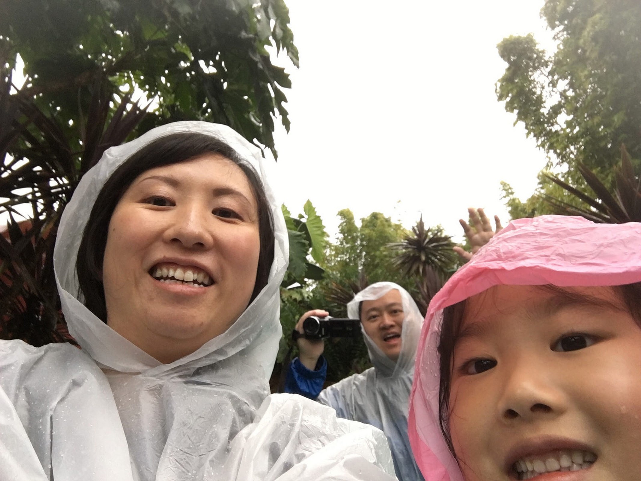 2017尼亚加拉大瀑布雨衣里
